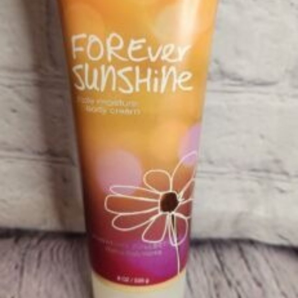 BATH & BODY WORKS NEW DISCONTINUED "FOREVER SUNSHINE" BODY CREAM